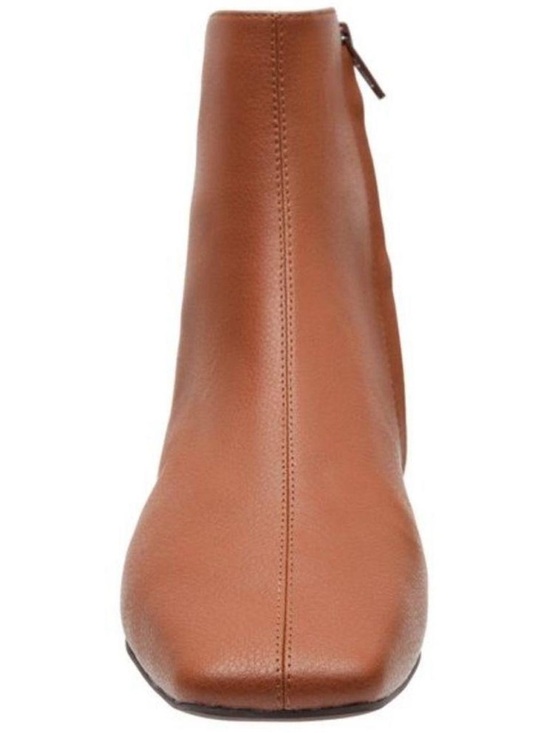 Paolo Shoes - PAOLO Classic Women's Rad Ankle Boot in Cognac Brown Size 4.5 NEW